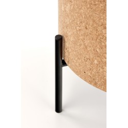 SASHA ława naturalny/czarny (1p 1szt)