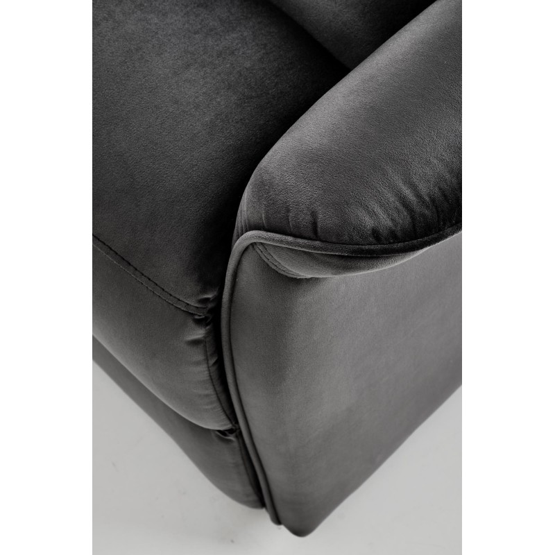 SEMIR 2 fotel wypoczynkowy czarny (2p 1szt)