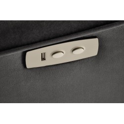 SEMIR 2 fotel wypoczynkowy czarny (2p 1szt)