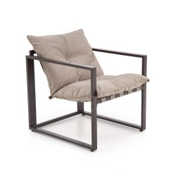 SHARK zestaw ogrodowy ( sofa + fotel 2x + ława ), ciemny brąz / cappuccino (1p 1szt)