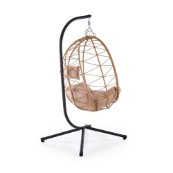 SNAKE fotel ogrodowy, naturalny / beżowy (1p 1szt)