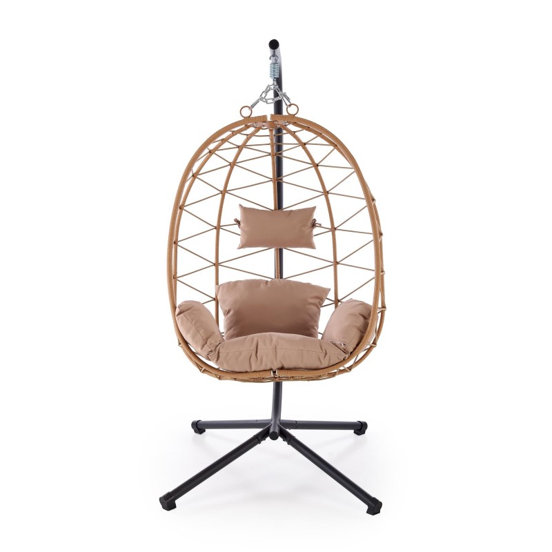 SNAKE fotel ogrodowy, naturalny / beżowy (1p 1szt)