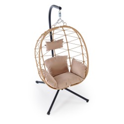 SNAKE fotel ogrodowy, naturalny / beżowy (1p 1szt)