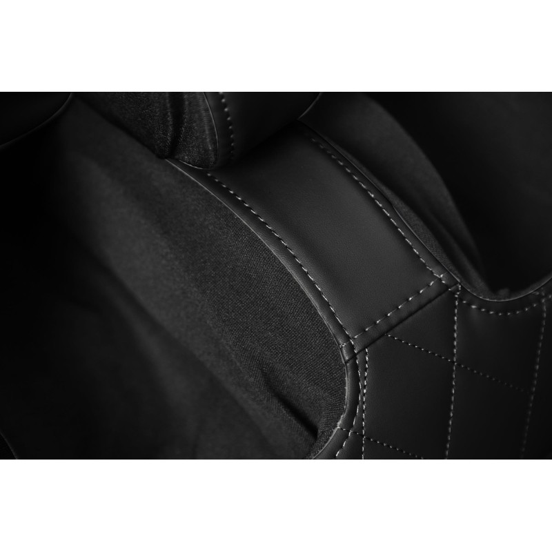 SOLARIA fotel wypoczynkowy z funkcją masażu i podgrzewania, czarny (1p 1szt)