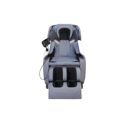 SOLARIA fotel wypoczynkowy z funkcją masażu i podgrzewania, kremowy / popielaty (1p 1szt)