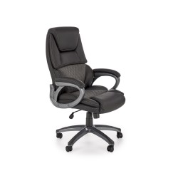 STEVEN fotel gabinetowy czarny / popielaty (1p 1szt)