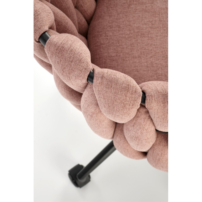 TALON fotel gabinetowy różowy (1p 1szt)