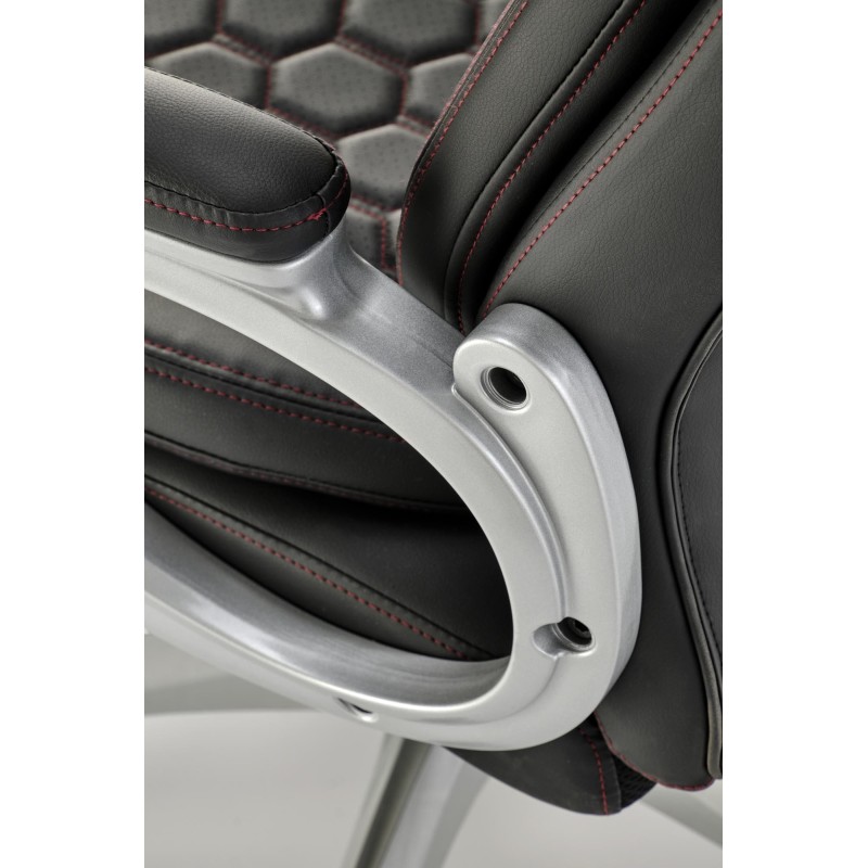 THOMAS fotel gabinetowy czarny (1p 1szt)