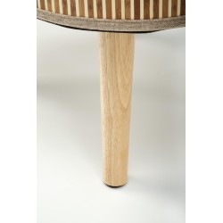 TICO zestaw 2 puf z funkcją pojemnika, beżowy (1p 1szt)