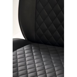 TIMBER fotel gabinetowy orzechowy/czarny