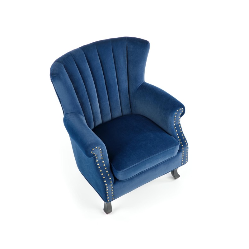 TITAN fotel granatowy (1p 1szt)