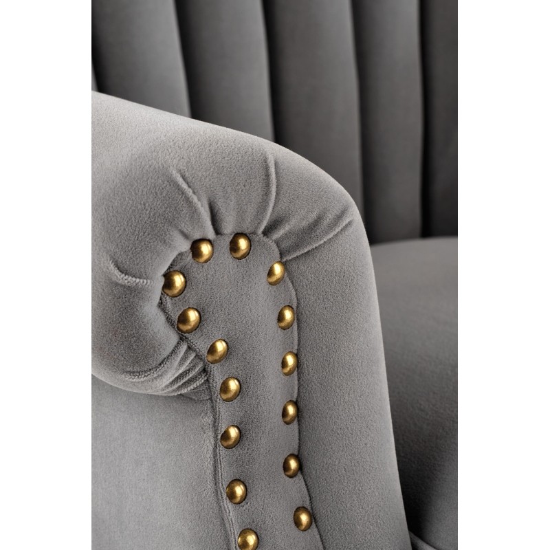 TITAN fotel popielaty (1p 1szt)