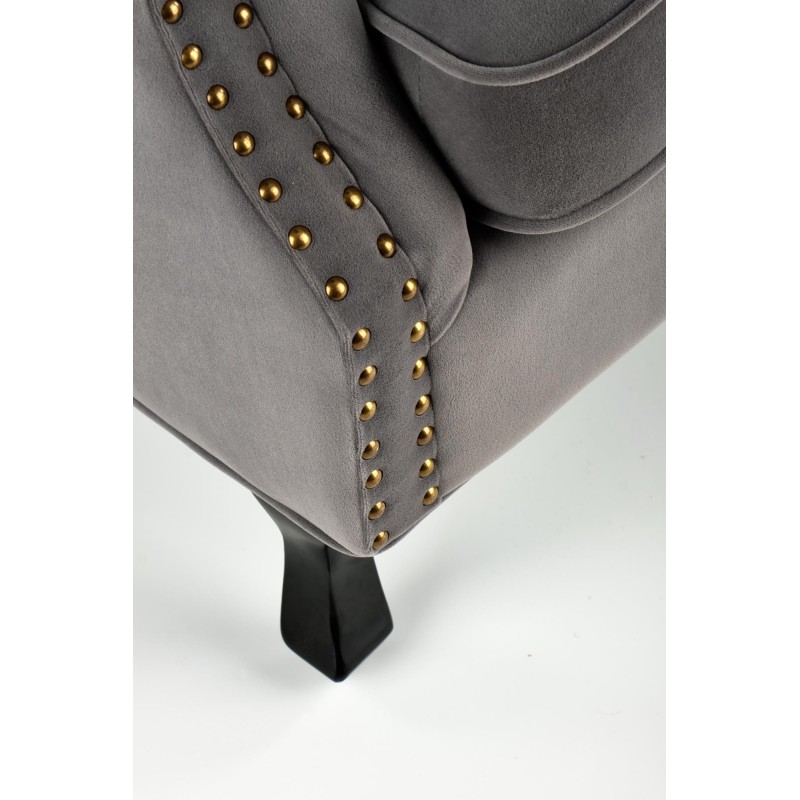 TITAN fotel popielaty (1p 1szt)