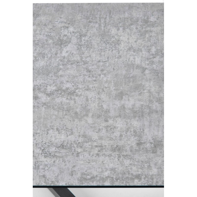 TIZIANO stół rozkładany, blat - jasny popiel / ciemny popiel, nogi - ciemny popiel (2p 1szt)