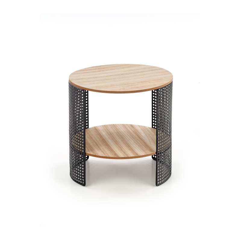 TRAFICA ława naturalny/czarny (1p 1szt)