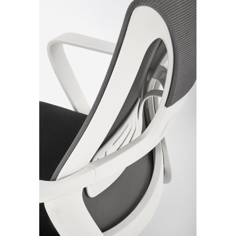 VALDEZ 2 fotel pracowniczy popiel / czarny (1p 1szt)