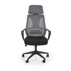 VALDEZ fotel pracowniczy popiel / czarny