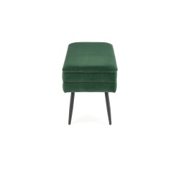 VELVA ławka ciemny zielony/czarny (1p 1szt)