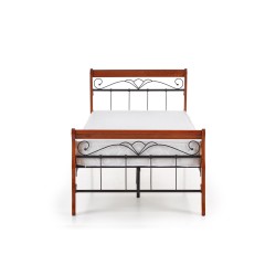 VERONICA łóżko 90 cm czereśnia ant./czarny (4p 1szt.)