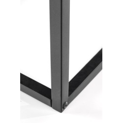 VESPA ława blat naturalny, nogi: czarny (1p 1szt)