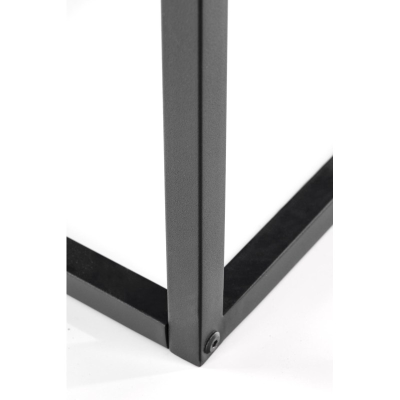 VESPA ława blat naturalny, nogi: czarny (1p 1szt)