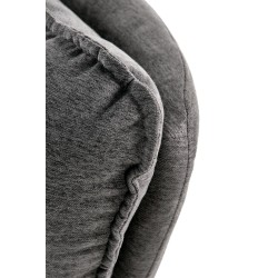 VOLKER fotel wypoczynkowy c.popiel / czarny (1p 1szt)