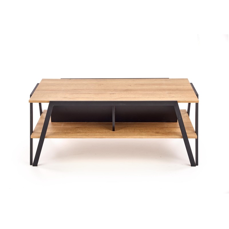 VOLTA ława czarny / dąb złoty (1p 1szt)