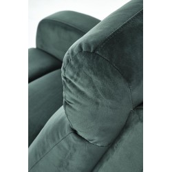 WONDER fotel rozkładany z funkcją kołyski, ciemno zielony (2p 1szt)