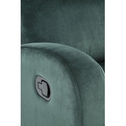 WONDER fotel rozkładany z funkcją kołyski, ciemno zielony (2p 1szt)