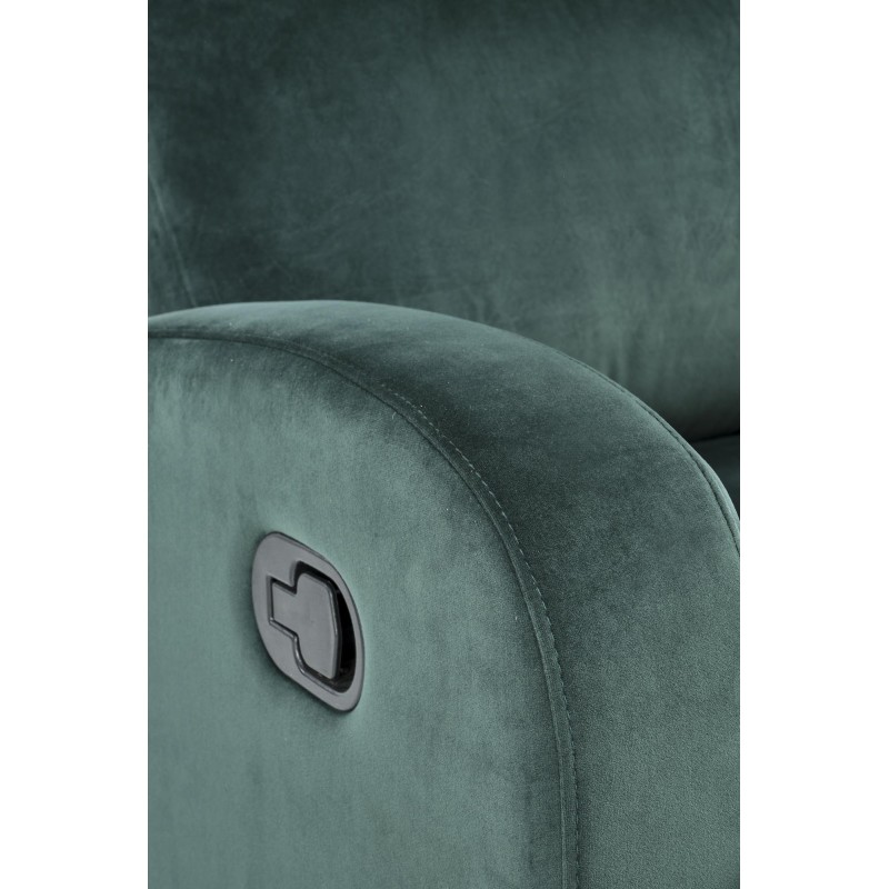 WONDER fotel rozkładany z funkcją kołyski, ciemno zielony (2p 1szt)