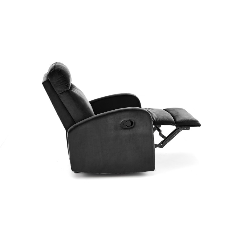 WONDER fotel rozkładany z funkcją kołyski, czarny (2p 1szt)