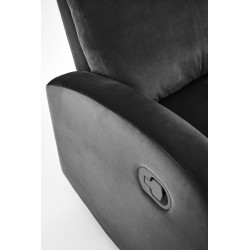 WONDER fotel rozkładany z funkcją kołyski, czarny (2p 1szt)