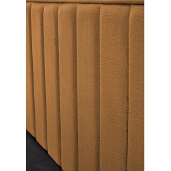 ASENTO łóżko 160 - musztardowy tap. Element 8