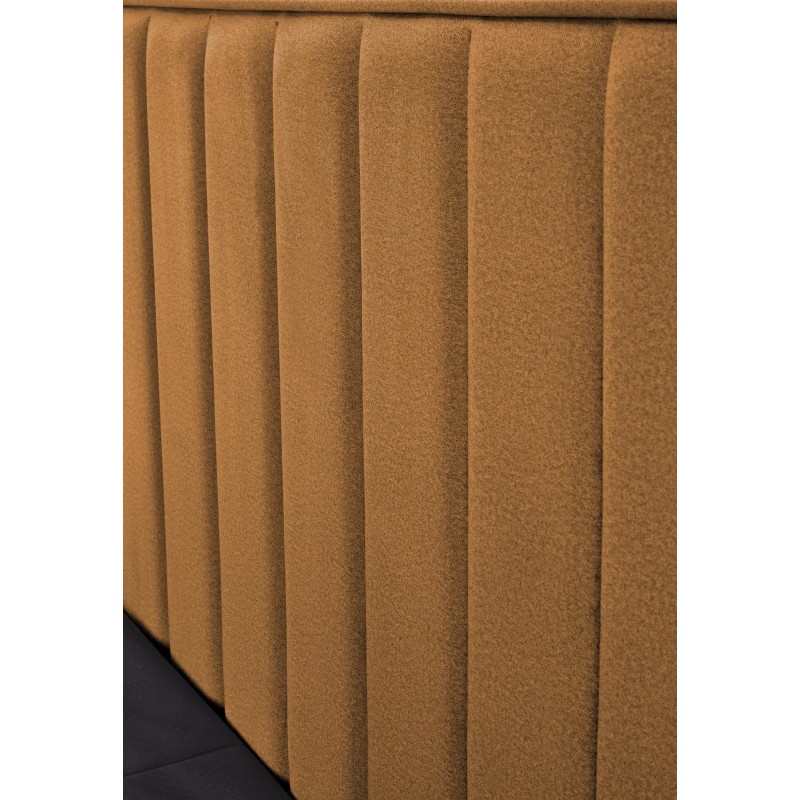 ASENTO łóżko 160 - musztardowy tap. Element 8