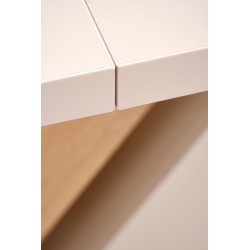 BRANDON stół rozkładany 160-200/90 cm kaszmir/dąb cremona (2p 1szt)