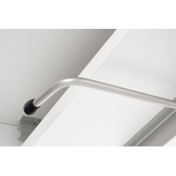 BUSETTI ława blat: biały mat, nogi: biały mat (2p 1szt)