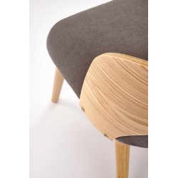 CADIZ krzesło dąb naturalny / popiel (1p 2szt)