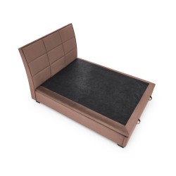 CONTINENTAL 2 łóżko 160 - beżowy (prostokąty) tap. Monolith 09