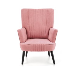 DELGADO fotel wypoczynkowy różowy