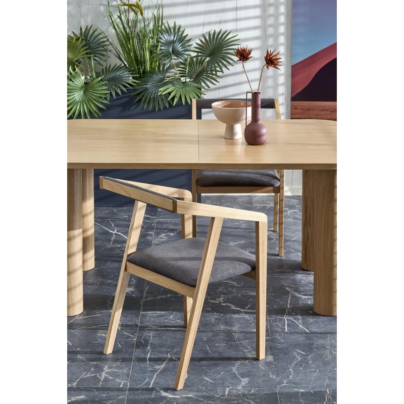 ELEFANTE PROSTOKĄT stół rozkładany 160-240/100 dąb naturalny (2p 1szt)