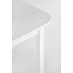 FLORIAN stół rozkładany blat - biały, nogi - biały (2p 1szt)