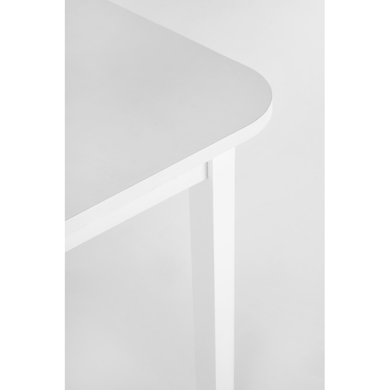 FLORIAN stół rozkładany blat - biały, nogi - biały (2p 1szt)