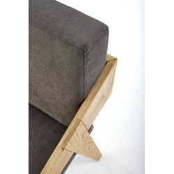 FREEDOM fotel dąb naturalny/popiel (1p 1szt)