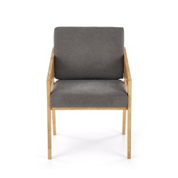 FREEDOM fotel dąb naturalny/popiel (1p 1szt)