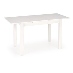 GINO stół rozkładany blat - biały, nogi - biały (1p 1szt)