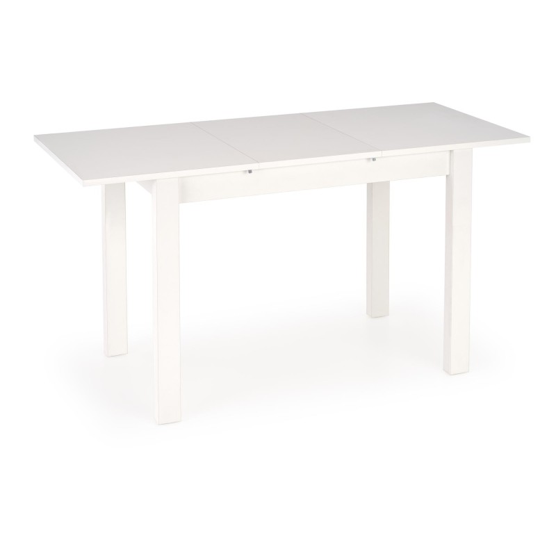 GINO stół rozkładany blat - biały, nogi - biały (1p 1szt)