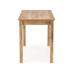 GINO stół rozkładany blat - dąb craft, nogi - dąb craft (1p 1szt)