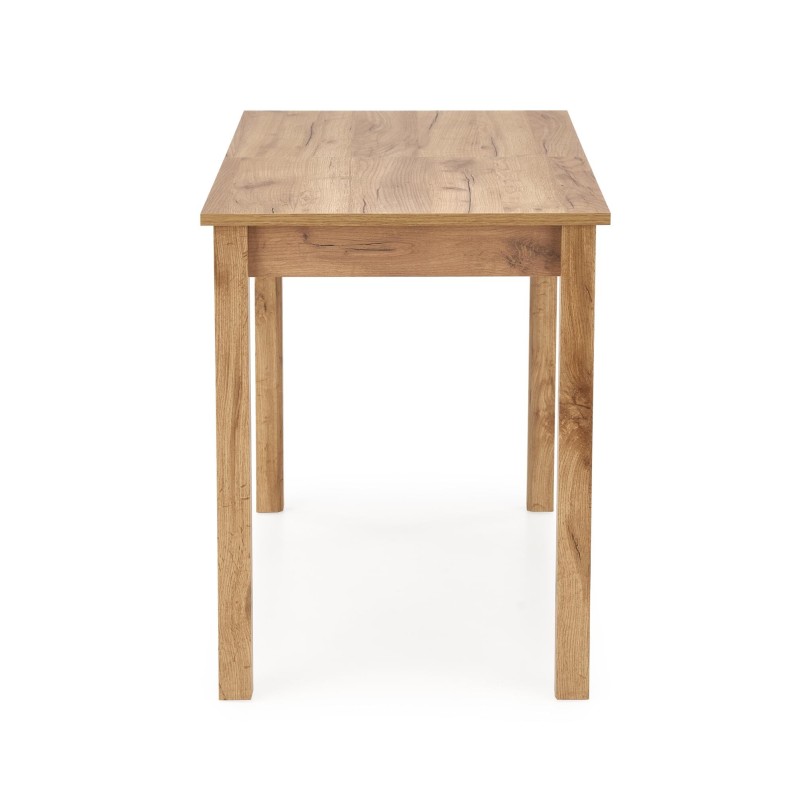 GINO stół rozkładany blat - dąb craft, nogi - dąb craft (1p 1szt)