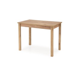 GINO stół rozkładany blat - dąb craft, nogi - dąb craft (1p 1szt)