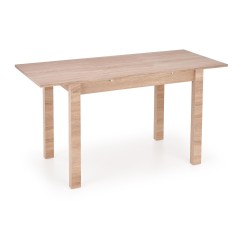 GINO stół rozkładany blat - dąb sonoma, nogi - dąb sonoma (1p 1szt)